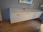 Witte hangende dressoir, Ophalen, Overige materialen, Gebruikt, Met deur(en)