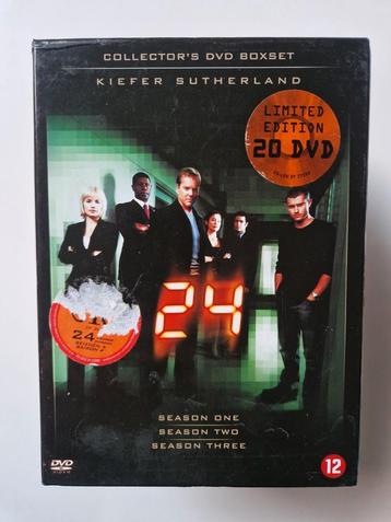 24: Seizoen 1-3 DVD Boxset beschikbaar voor biedingen