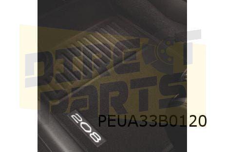 Peugeot 208 (-10/19) Mattenset (4x) 'luxe velours' Origineel, Auto-onderdelen, Interieur en Bekleding, Peugeot, Nieuw, Verzenden