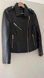 Leren jack dames, Kleding | Dames, Maat 38/40 (M), Transmission, Zwart, Nieuw