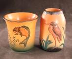 Twee Ipsen Art Deco vaasjes, Ophalen of Verzenden