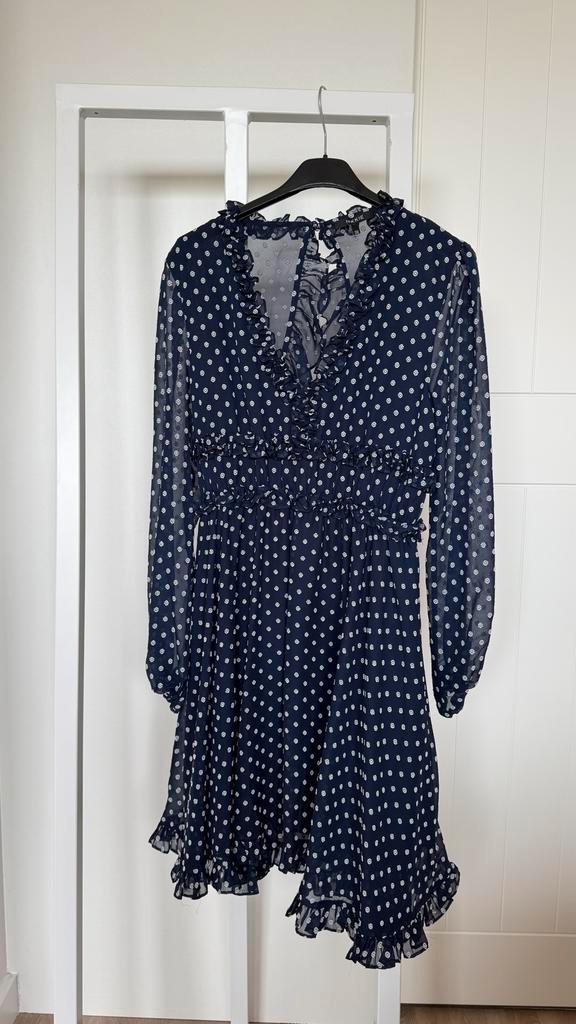 Nikkie jurk maat 36 - Nieuw!, Kleding | Dames, Jurken, Nieuw, Maat 36 (S), Blauw, Boven de knie, Ophalen of Verzenden