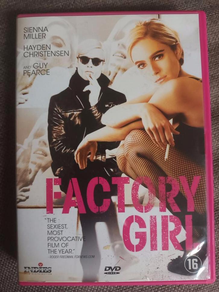 Factory Girl (Andy Warhol), Cd's en Dvd's, Dvd's | Filmhuis, Zo goed als nieuw, Ophalen of Verzenden