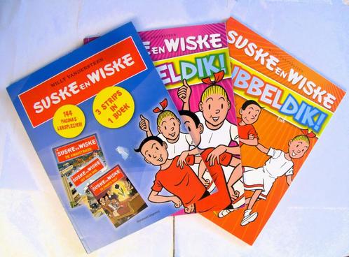 Suske en Wiske Strippakket 3 Dubbel Albums, Boeken, Stripboeken, Zo goed als nieuw, Meerdere stripboeken, Ophalen of Verzenden