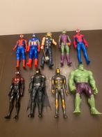 9 Marvel  en dc  poppen 30cm, Kinderen en Baby's, Speelgoed | Actiefiguren, Ophalen of Verzenden, Zo goed als nieuw