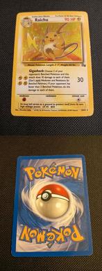 Raichu 14/62 fossil, Hobby en Vrije tijd, Verzamelkaartspellen | Pokémon, Ophalen of Verzenden, Zo goed als nieuw