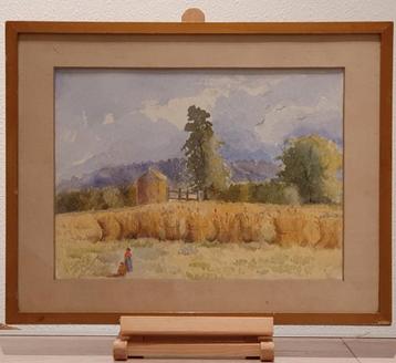 aquarel door E Walker beschikbaar voor biedingen