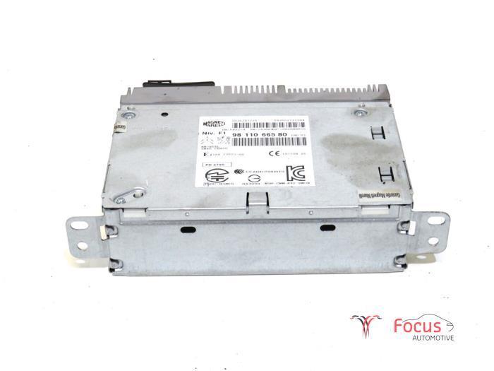 Navigatie Module van een Peugeot 208, Auto-onderdelen, Elektronica en Kabels, Peugeot, Gebruikt, 3 maanden garantie, Ophalen of Verzenden