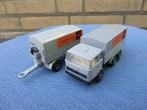 Efsi Mercedes Truck en trailer van Gend & Loos, Hobby en Vrije tijd, Modelauto's | 1:87, Ophalen of Verzenden, Gebruikt, Bus of Vrachtwagen