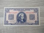 UNC biljet 2,5 gulden 1945, muntbiljet Wilhelmina, 2 letters, Postzegels en Munten, Bankbiljetten | Nederland, Ophalen of Verzenden