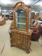Oer 11141 ANTIEKE 18e eeuwse bakwaai commode met glas opzet, Ophalen