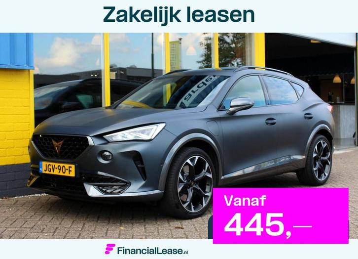 CUPRA Formentor 1.4 e-Hybrid VZ Performance Pano Leder, Auto's, Cupra, Bedrijf, Lease, Financial lease, Formentor, ABS, Achteruitrijcamera