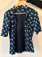 Tante Betsy blouse korte mouw maat m, Kleding | Dames, Blouses en Tunieken, Ophalen of Verzenden, Zo goed als nieuw, Blauw