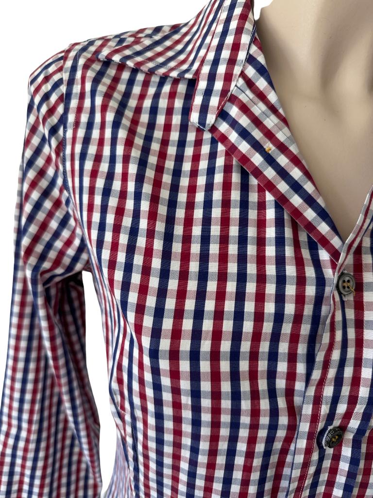 Dsquared blouse M, Maat 38/40 (M), Blauw, Ophalen of Verzenden, Zo goed als nieuw