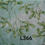 OPRUIMING servetten decoupage – mistletoe L366, Nieuw, Materiaal, Verzenden