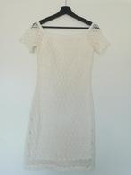 Zara Broderie Jurk Wit maat S, Ophalen of Verzenden, Zo goed als nieuw, Maat 36 (S), Boven de knie