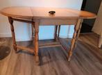 Grenen eettafel inklapbaar gratis, Huis en Inrichting, Tafels | Eettafels, Ophalen, Gebruikt, Rechthoekig, 50 tot 100 cm