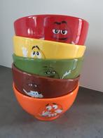 M&M, M&M's, schaaltjes, kommen, puntgaaf, Huis en Inrichting, Keuken | Servies, Ophalen of Verzenden, Zo goed als nieuw, Kom(men)