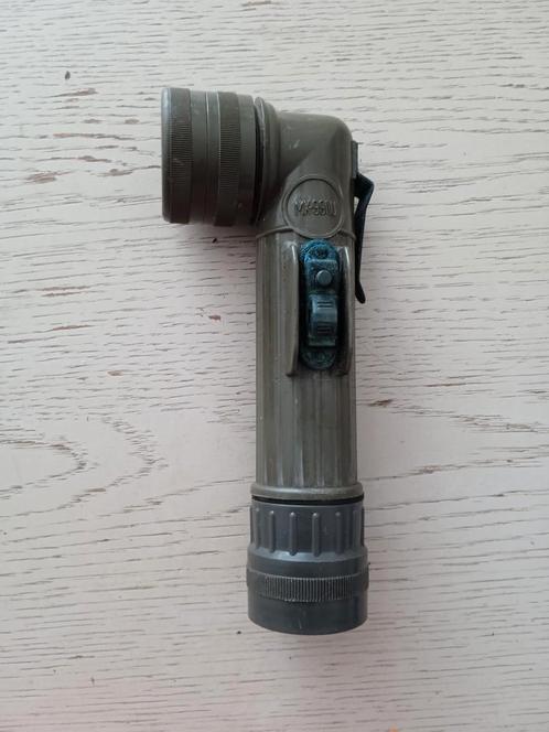 Militaire zaklamp Fulton MX-991/U, Caravans en Kamperen, Zaklampen, Gebruikt, Batterij, Ophalen of Verzenden