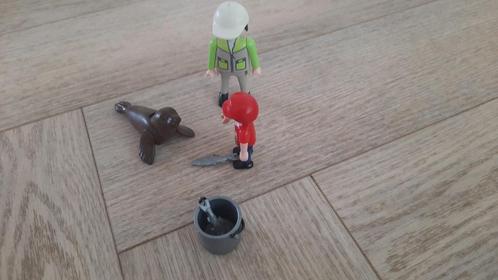 Playmobil zeehond voeren, Kinderen en Baby's, Speelgoed | Playmobil, Zo goed als nieuw, Los playmobil, Ophalen of Verzenden