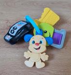 Fisherprice auto sleutelbos, Ophalen of Verzenden, Zo goed als nieuw, Rammelaar, Met geluid