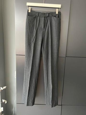 GARDEUR GRIJS PUUR WOL WOLLEN BROEK PANTALON MAAT 36 / S beschikbaar voor biedingen