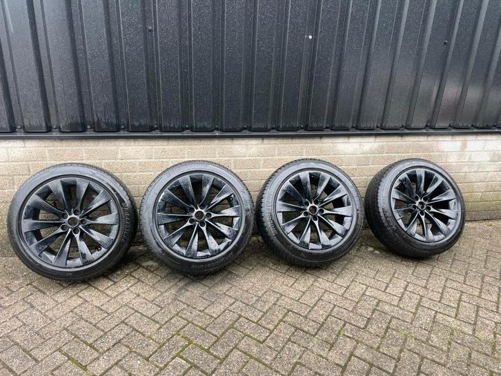 Tesla Model X originele zwarte 20 inch velgen, Auto-onderdelen, Banden en Velgen, Velg(en), Winterbanden, 20 inch, 255 mm, Personenwagen