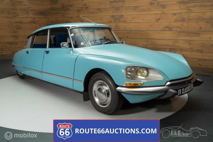 Citroën DS Super | 1972 | Route 66 Auctions, Auto's, Oldtimers, Bedrijf, Te koop, Citroën, Benzine, Overige carrosserieën, Handgeschakeld