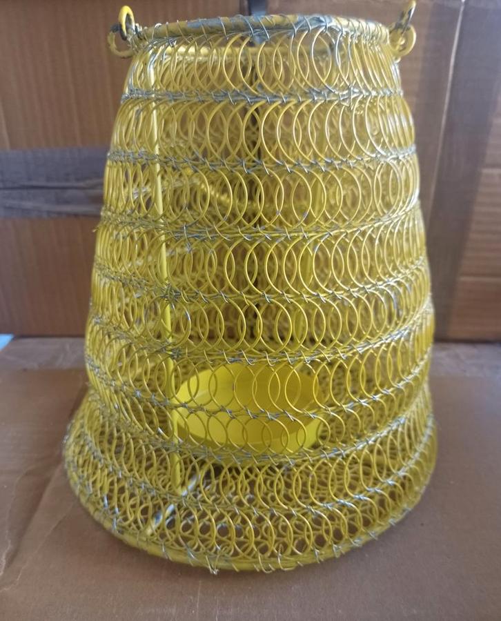 Lantaarn/waxinelichthouder, Huis en Inrichting, Woonaccessoires | Kandelaars en Kaarsen, Nieuw, Kandelaar, Minder dan 25 cm, Metaal