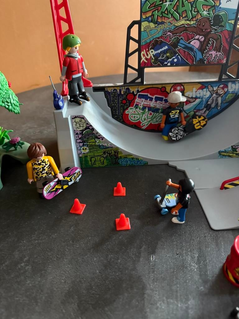 Playmobil skatebaan, Ophalen of Verzenden, Zo goed als nieuw