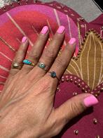 9 karaats gouden ring, Verzenden, Zo goed als nieuw, 17 tot 18, Dame