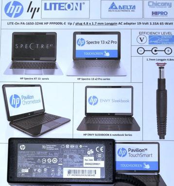 HP 677770-001 19.5V 3.33A 65W Ultrabook Sleekbook Adapter beschikbaar voor biedingen