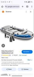 Intex excursion 5 rubberboot, Ophalen, Zo goed als nieuw, Overige typen