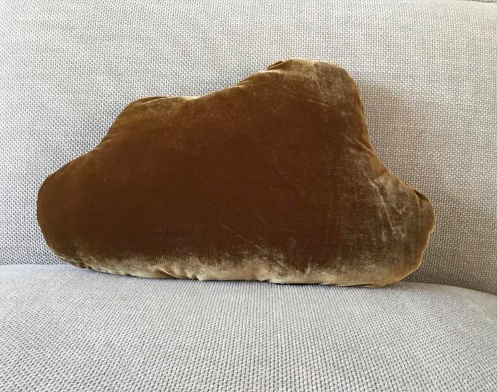 Wolken kussen van zacht velour., Huis en Inrichting, Woonaccessoires | Kussens, Nieuw, Ophalen of Verzenden