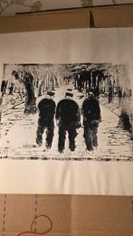 Houtsnede van Ina Rahussen, Ophalen of Verzenden