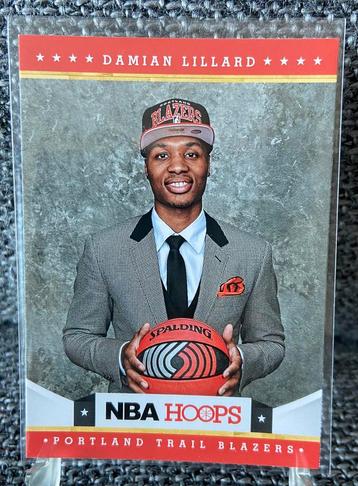 Damian Lillard RC Portland Trailblazers Panini NBA card beschikbaar voor biedingen