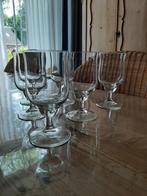 LEERDAM , SERIE AMBASADOR - 6 WIJNGLAZEN - LAAG MODEL, Nieuw, Ophalen of Verzenden, Effen, Overige materialen