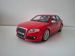 Audi RS4 (B7) Misano rood 2005 New!!! 1/18 Ot400, Ophalen of Verzenden, Nieuw, Auto, OttOMobile