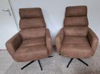 2 heerlijke draai fauteuils. Samen of los te koop., Huis en Inrichting, Fauteuils, Ophalen, Zo goed als nieuw, 75 tot 100 cm, 50 tot 75 cm