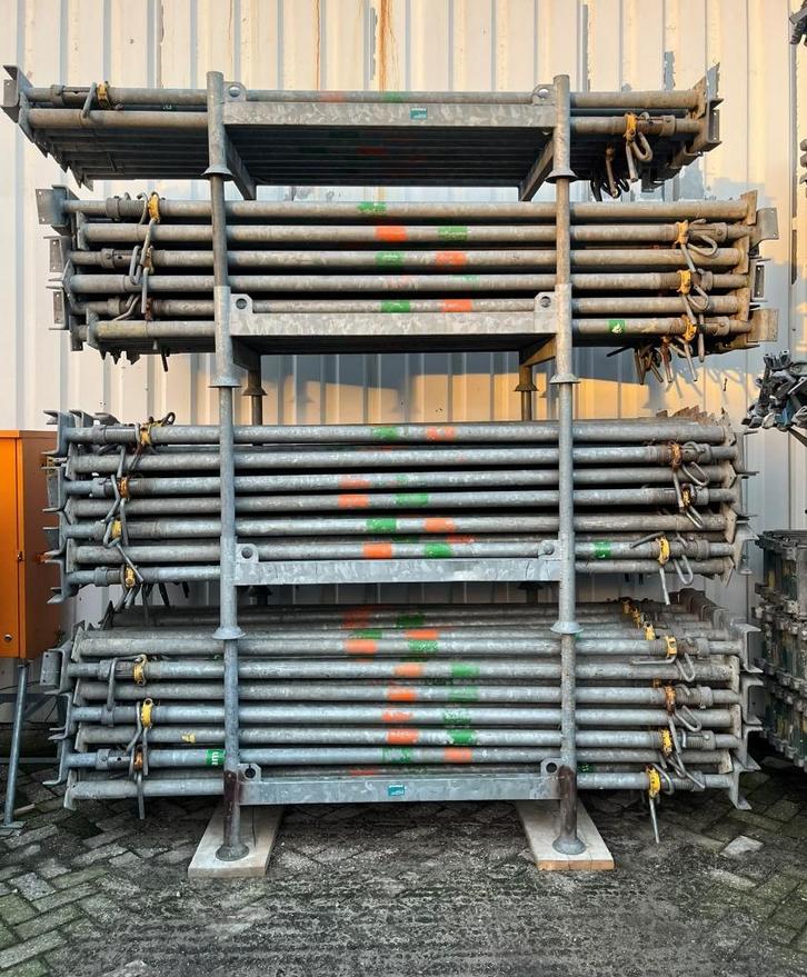 Bouwstempel/bouwstempels/schroefstempel zwaarlast BM450, Doe-het-zelf en Verbouw, Steigers, Gebruikt, Gevelsteiger, 2 tot 5 meter