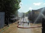waterkanon op onderstel werk breedte 40  mtr, Tuin en Terras, Tuinsproeiers, Ophalen, Gebruikt, Kanonsproeier