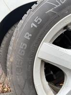 winterbanden met velgen, maat 185/65 R15, Auto-onderdelen, Banden en Velgen, Ophalen, 15 inch, Banden en Velgen, 185 mm