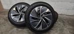 19" VW ID.4 ID4 ID.5 orig velgen all-season banden 8mm, 19 inch, Gebruikt, Banden en Velgen, Ophalen of Verzenden