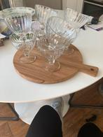 Set van 8 glazen dessert coupes, Glas of Glazen, Ophalen of Verzenden, Effen, Glas