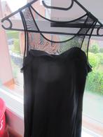 DIDI: zwarte slipp dress, maat S, transparante jurk, Zwart, Didi, Ophalen of Verzenden, Zo goed als nieuw