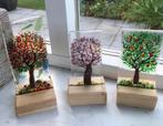 Glasfusing hout boom  bloem egel berk, Ophalen of Verzenden, Nieuw