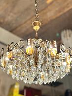 Prachtige Palwa Design vintage kristallen kroonluchter, Ophalen of Verzenden, Zo goed als nieuw, Glas, Vintage design mid century palwa swarovski