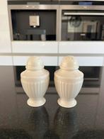 Wedgwood peper en zout stelletje crème, Huis en Inrichting, Ophalen of Verzenden, Zo goed als nieuw