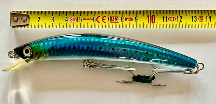 Yo-Zuri F 13cm 19 Gram Ongebruikt zie Foto’s lees de Adv., Watersport en Boten, Hengelsport | Roofvissen, Gebruikt, Ophalen of Verzenden