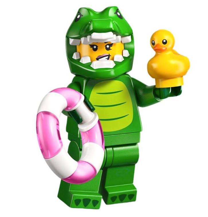 NIEUW: 71051-8 Crocodile Costume Fan - Minifigserie 28, Kinderen en Baby's, Speelgoed | Duplo en Lego, Nieuw, Lego, Losse stenen